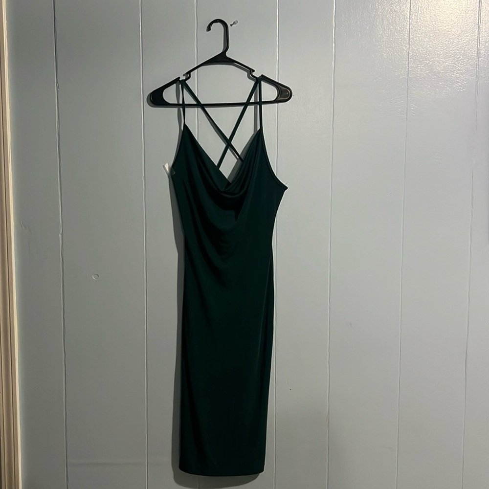 Cowl Neck Dress